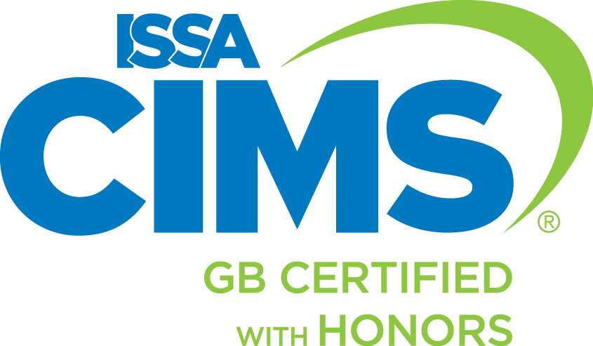 ISSA CIMS-GB Certified with Honors